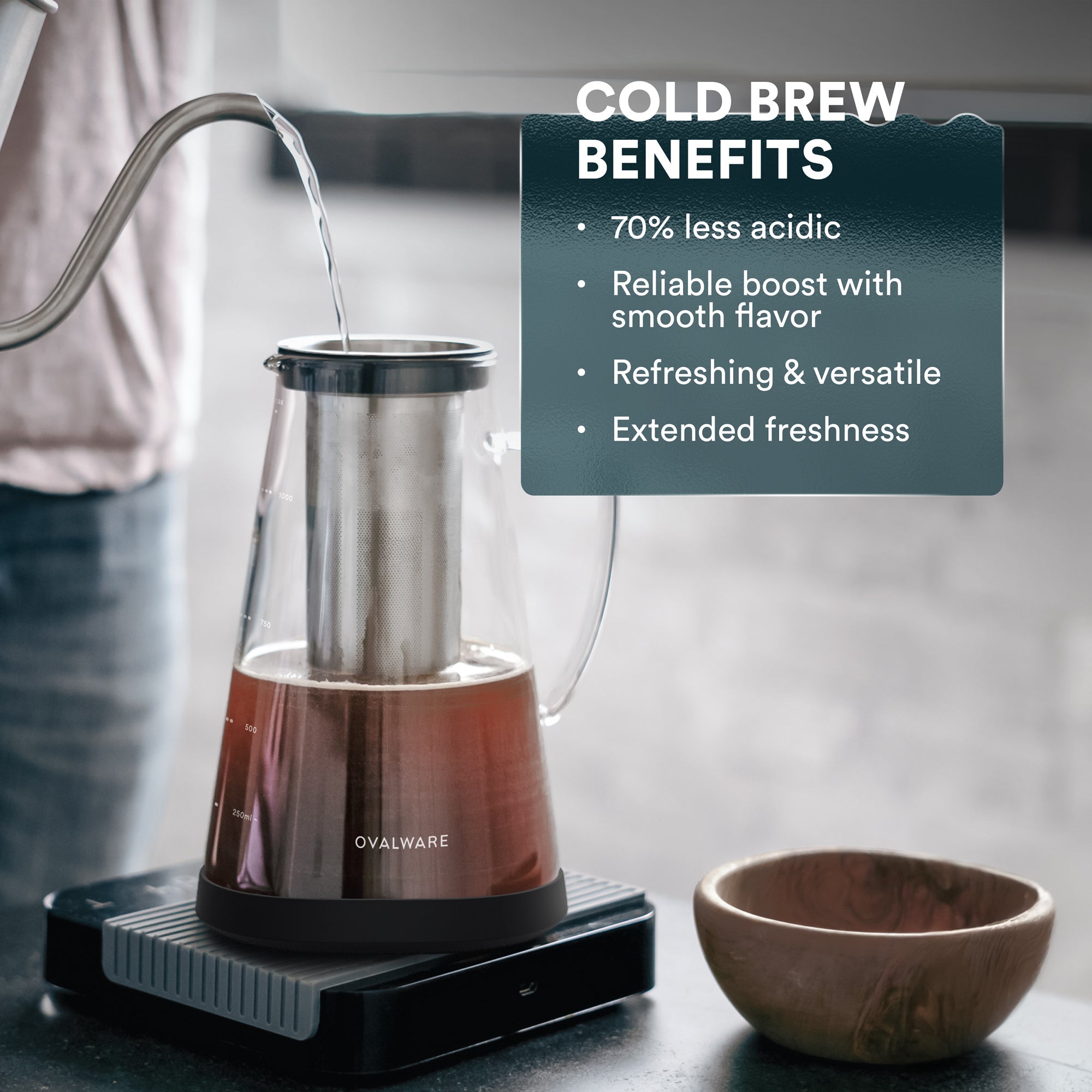 Cold Brew Maker 1.0L/34oz and 1.5L/51oz