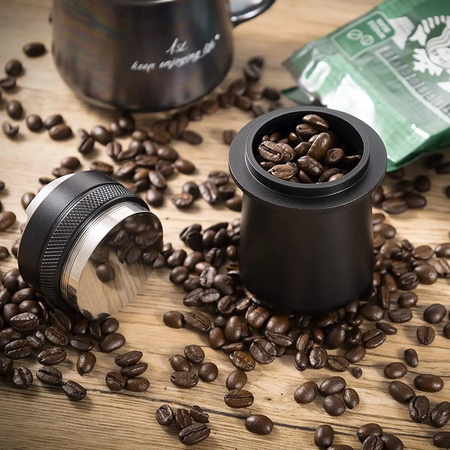 DecorBites™ Espresso Machine Dosing Cup for Portafilter Sniffing Mug - Barista Tool